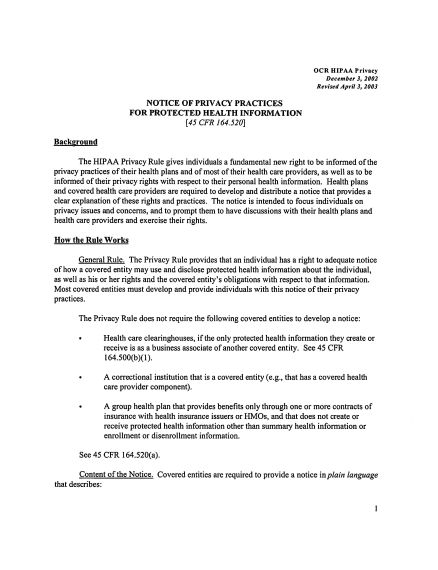 HIPAA PRIVACY FORM
